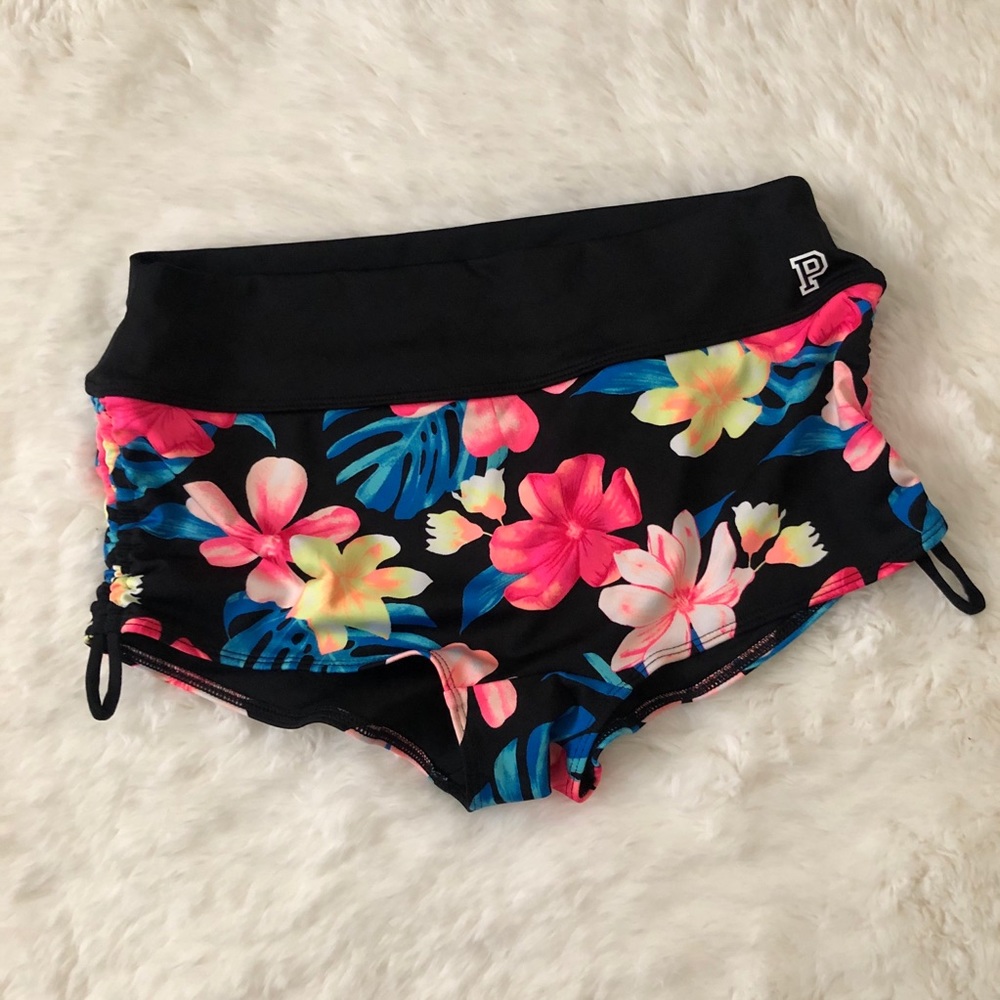 VS PINK Gym to Swim Ruched Shortie